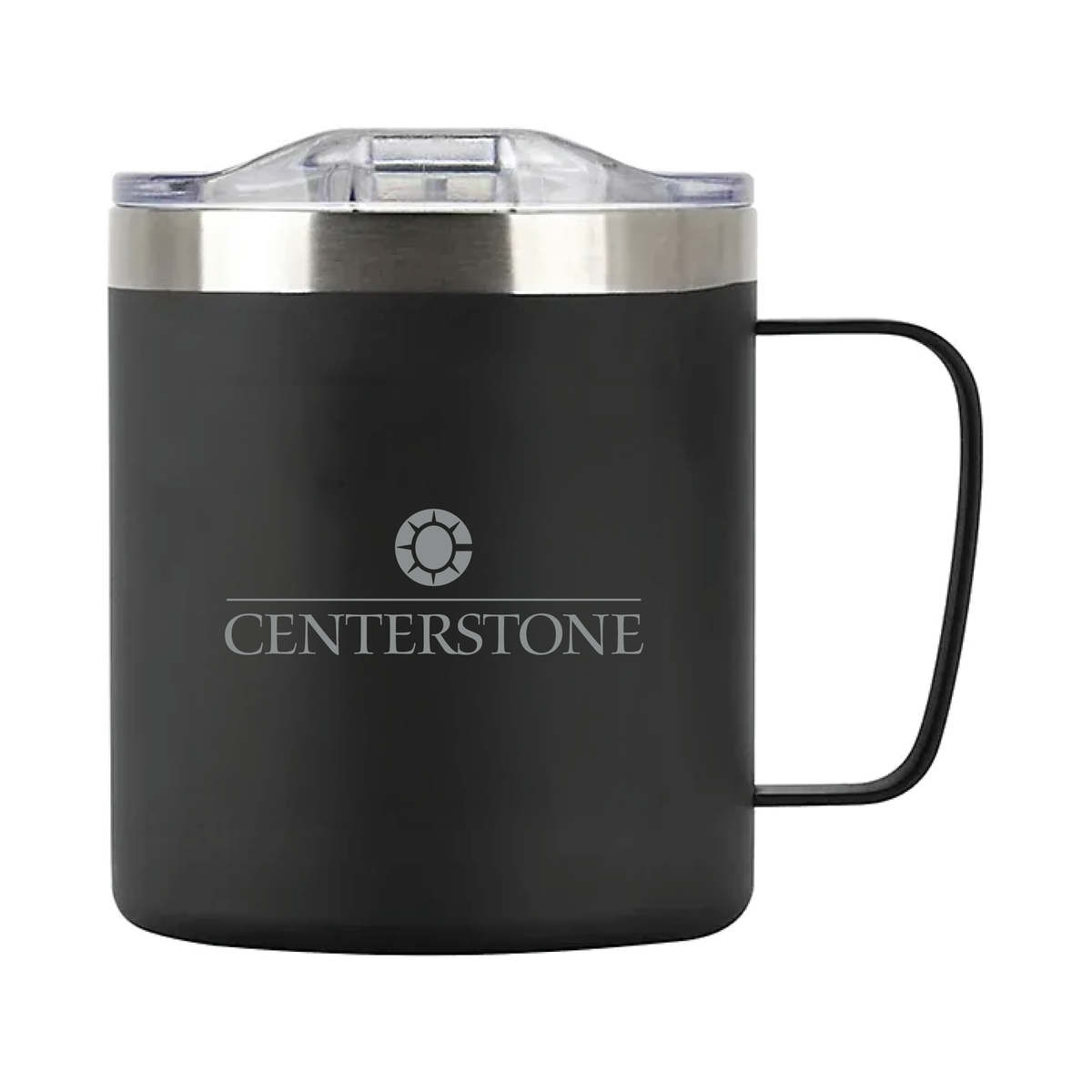 Custom Café To Go Stainless Mug 12 oz
