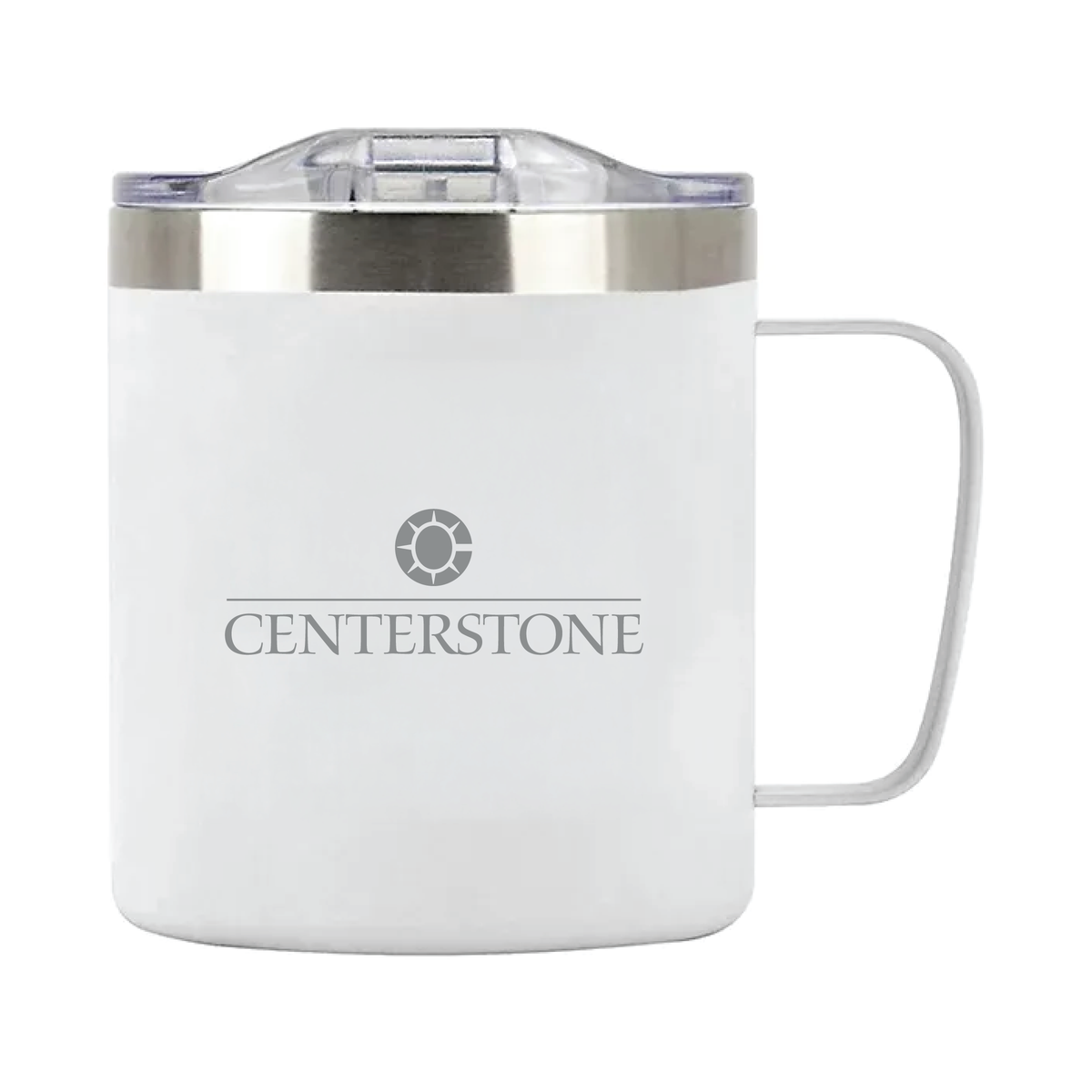 Custom Café To Go Stainless Mug 12 oz