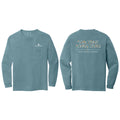 Unisex Custom Comfort Colors Heavyweight Ring Spun Long Sleeve Pocket Tee
