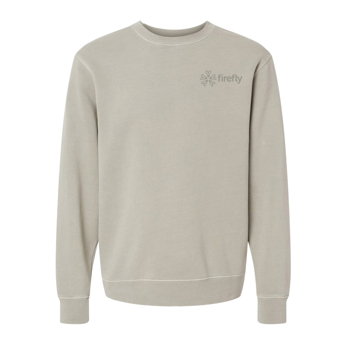 Unisex Custom Midweight Pigment-Dyed Crewneck Sweatshirt