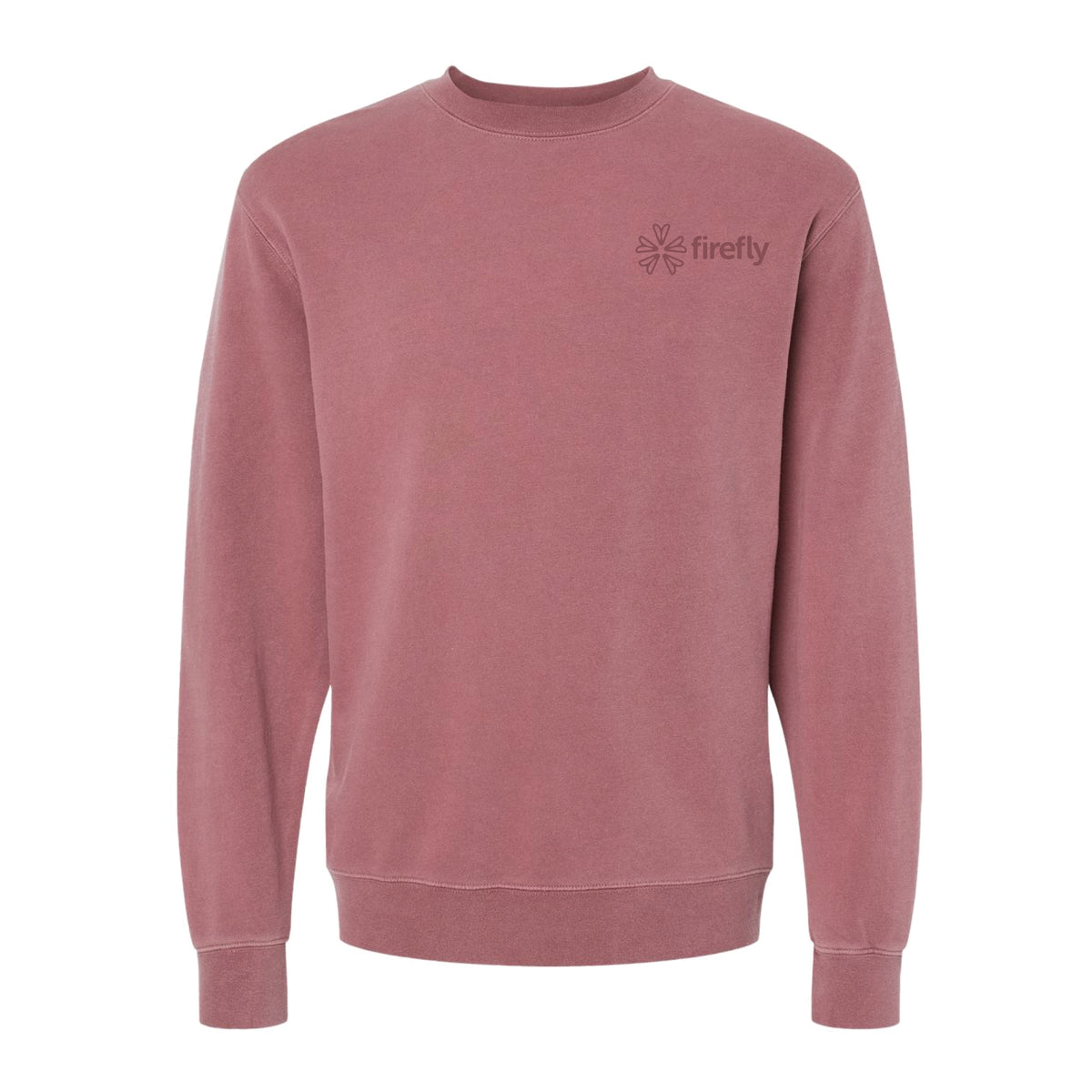 Unisex Custom Midweight Pigment-Dyed Crewneck Sweatshirt