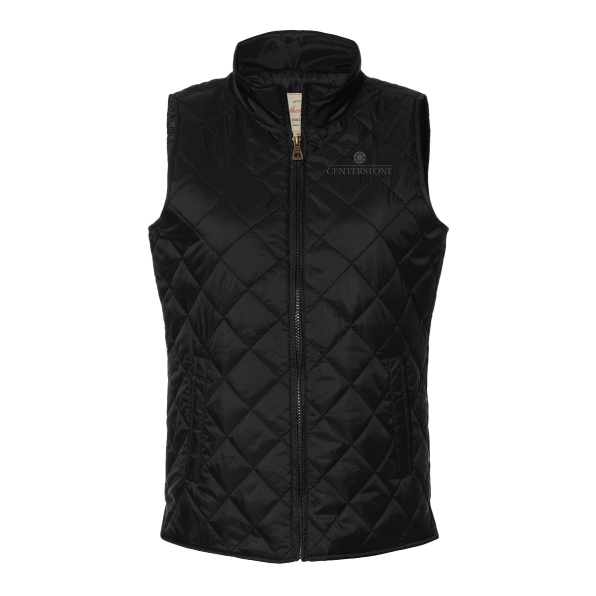Women’s Custom Vintage Diamond Quilted Vest