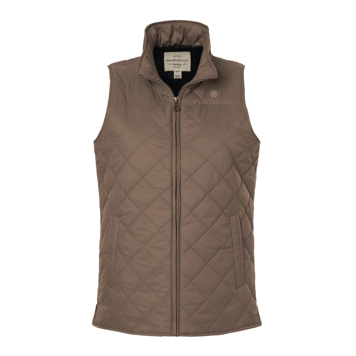 Women’s Custom Vintage Diamond Quilted Vest